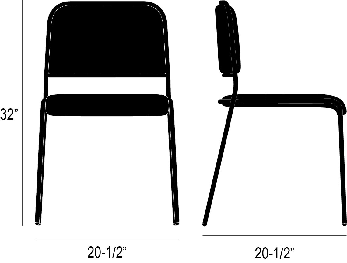 CIRCUIT CHAIR Product Silhouette